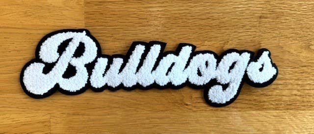 School Mascot Chenille Patches