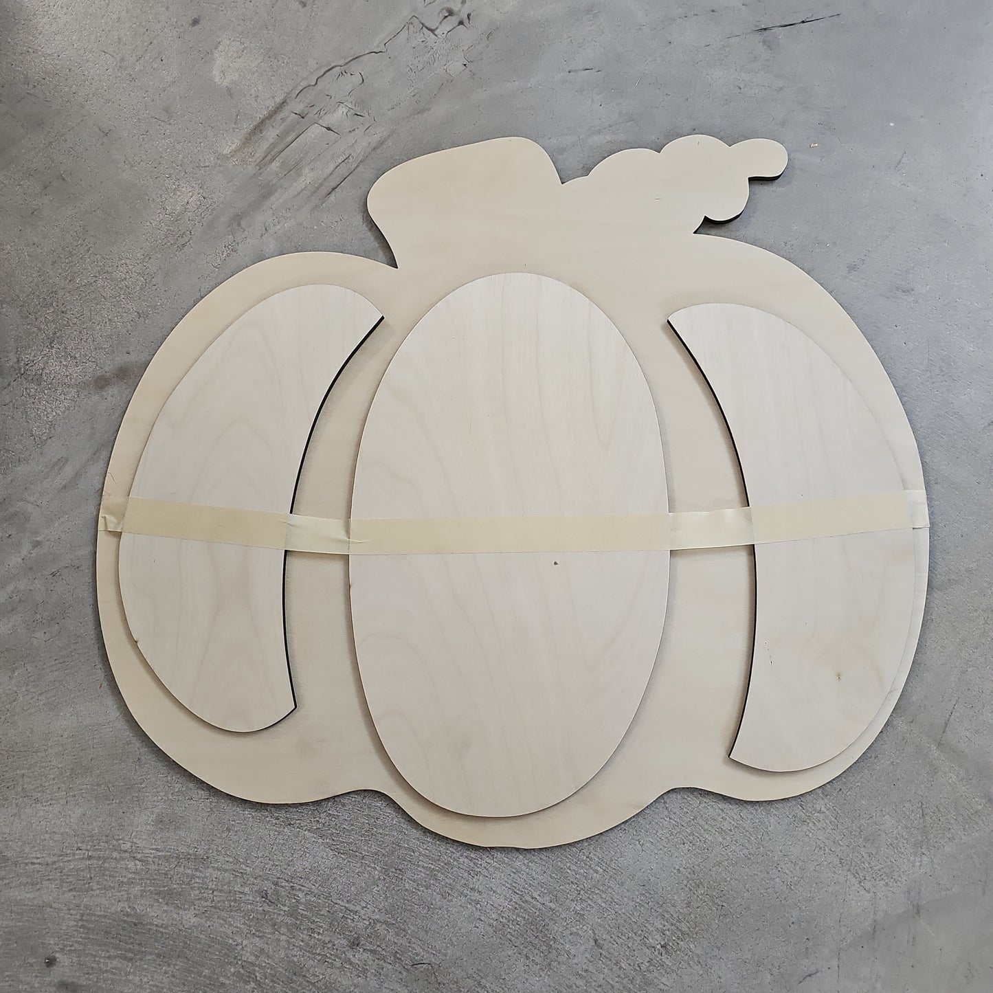 4 Piece Double Layer Pumpkin