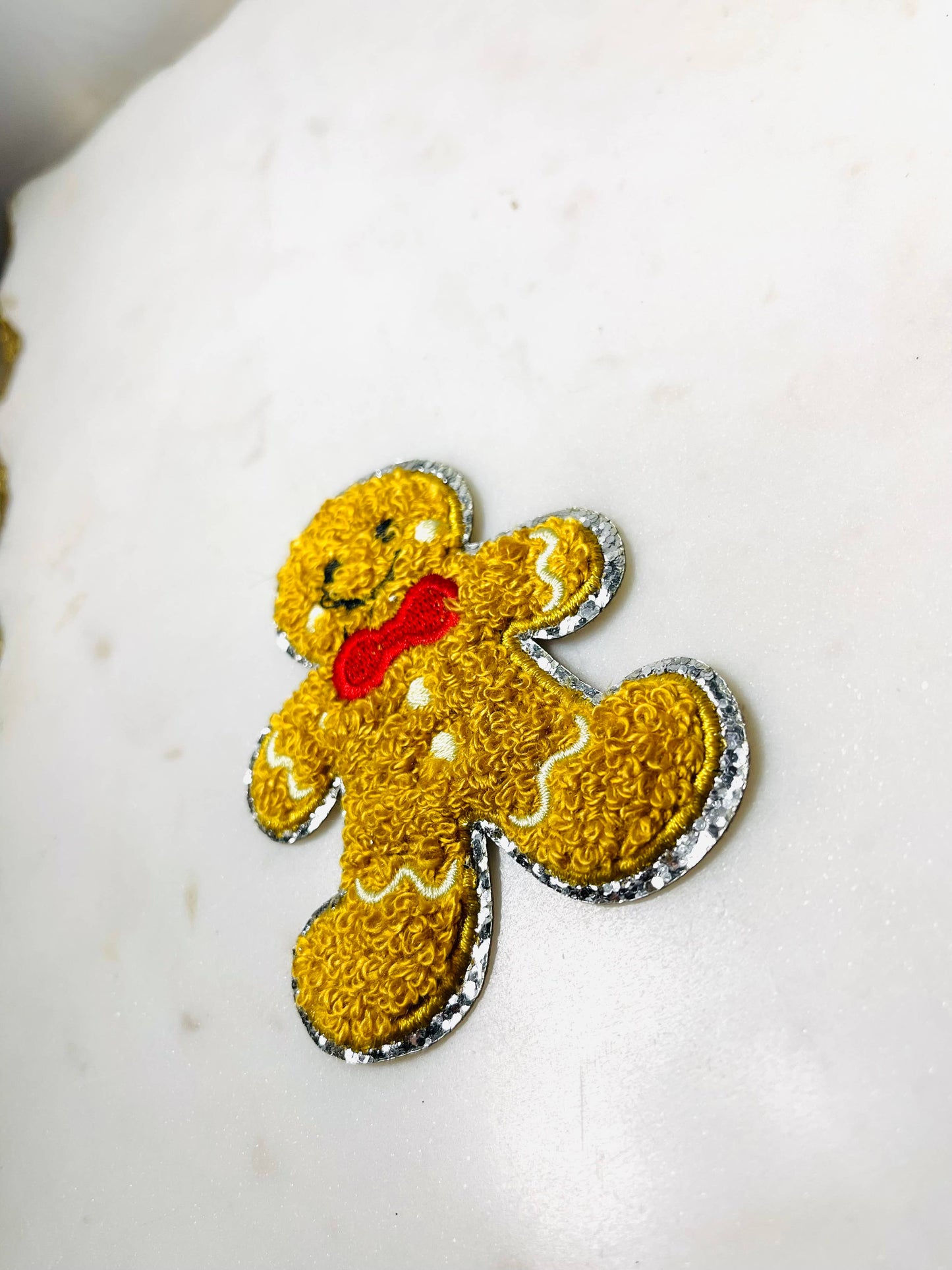 Chenille gingerbread boy