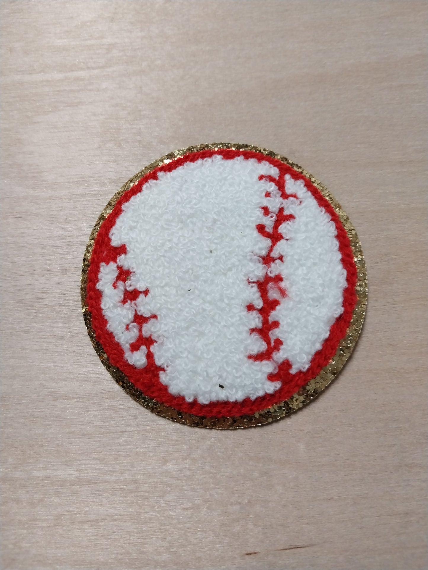 Baseball Chenille Patch