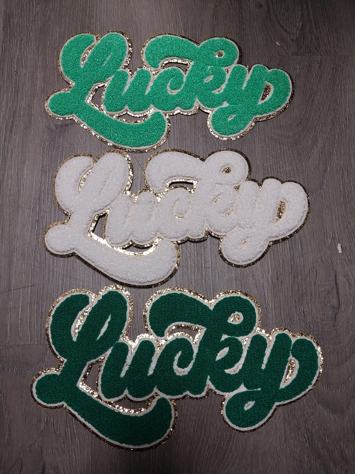 Lucky Chenille Patch