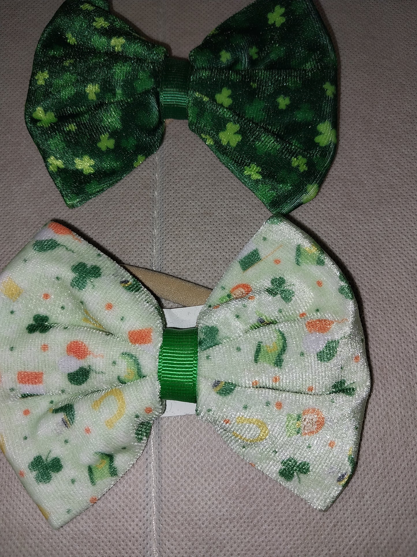 St. Patrick Infant Bow on a Band