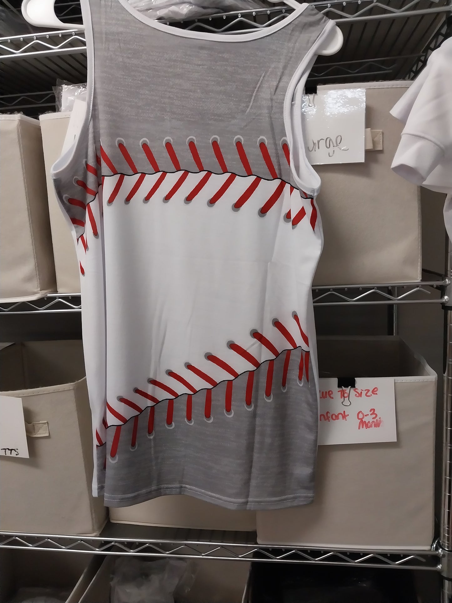 Sublimation Baseball Tank
