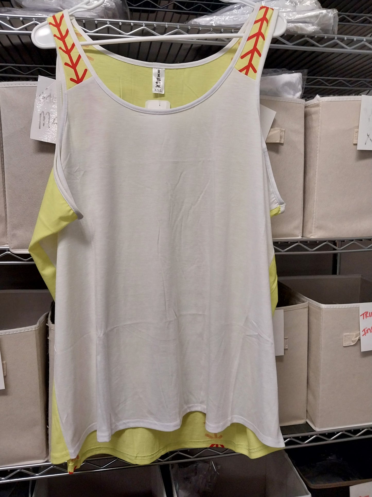 Sublimation Softball Tank
