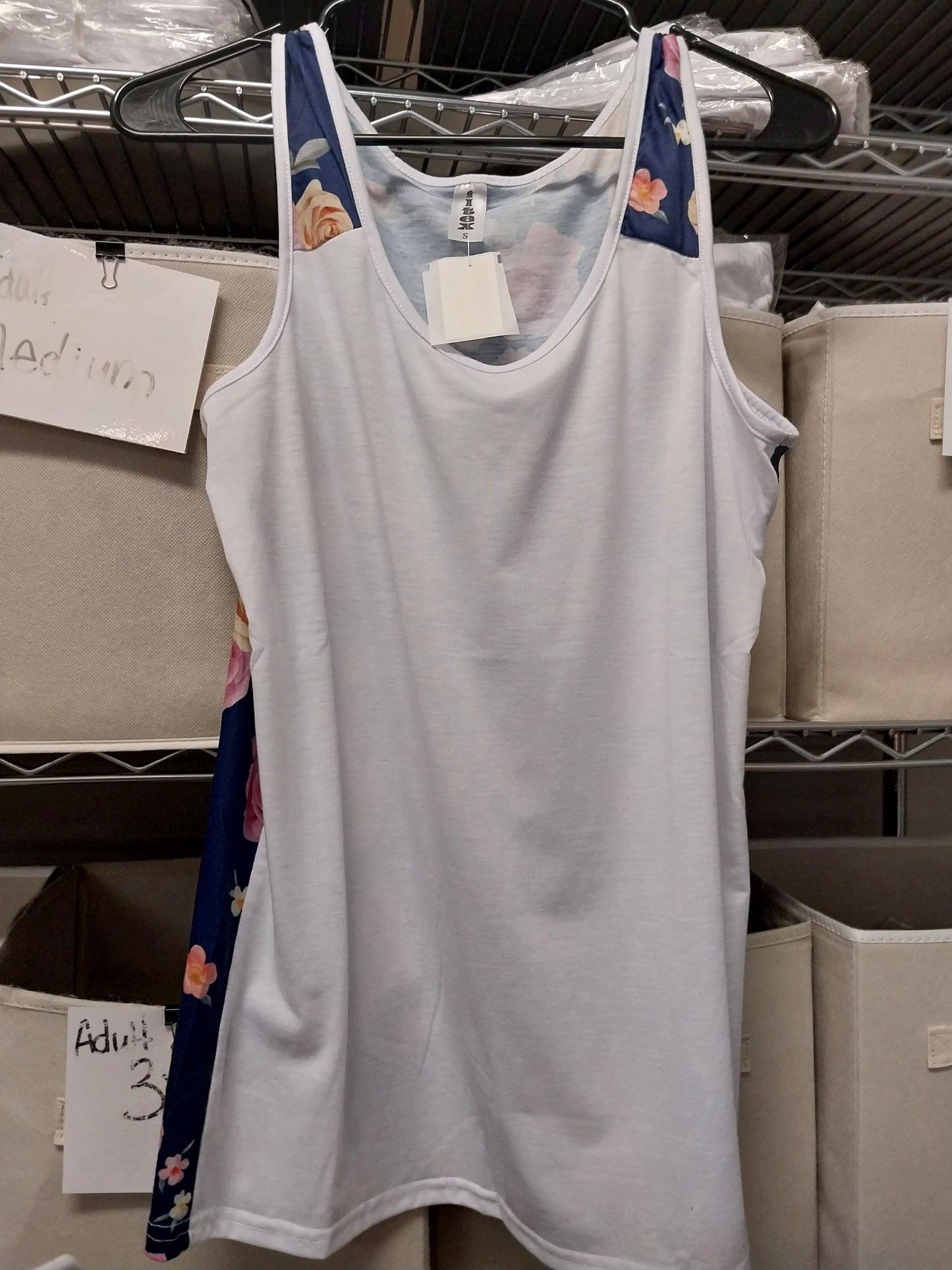 Sublimation Floral Tank