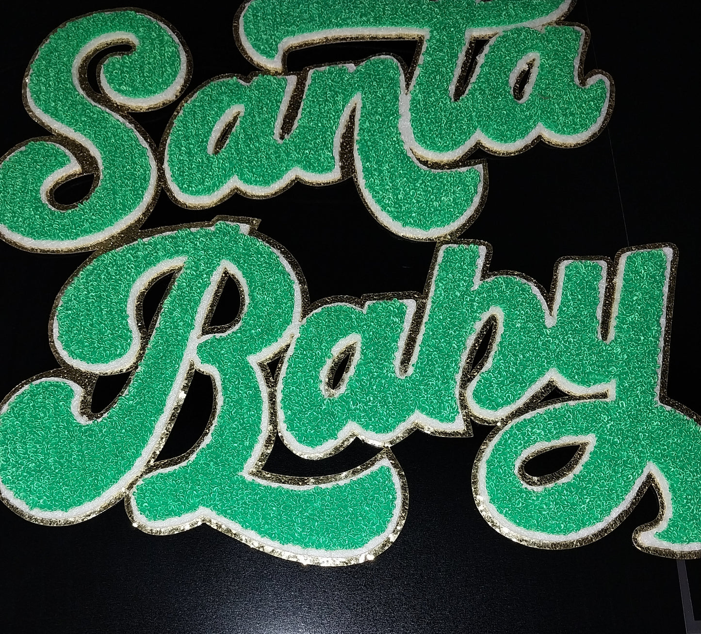 Santa Baby Chenille Patch (Adult 11X10)