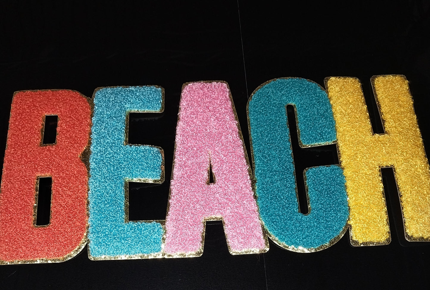 BEACH Chenille Patch