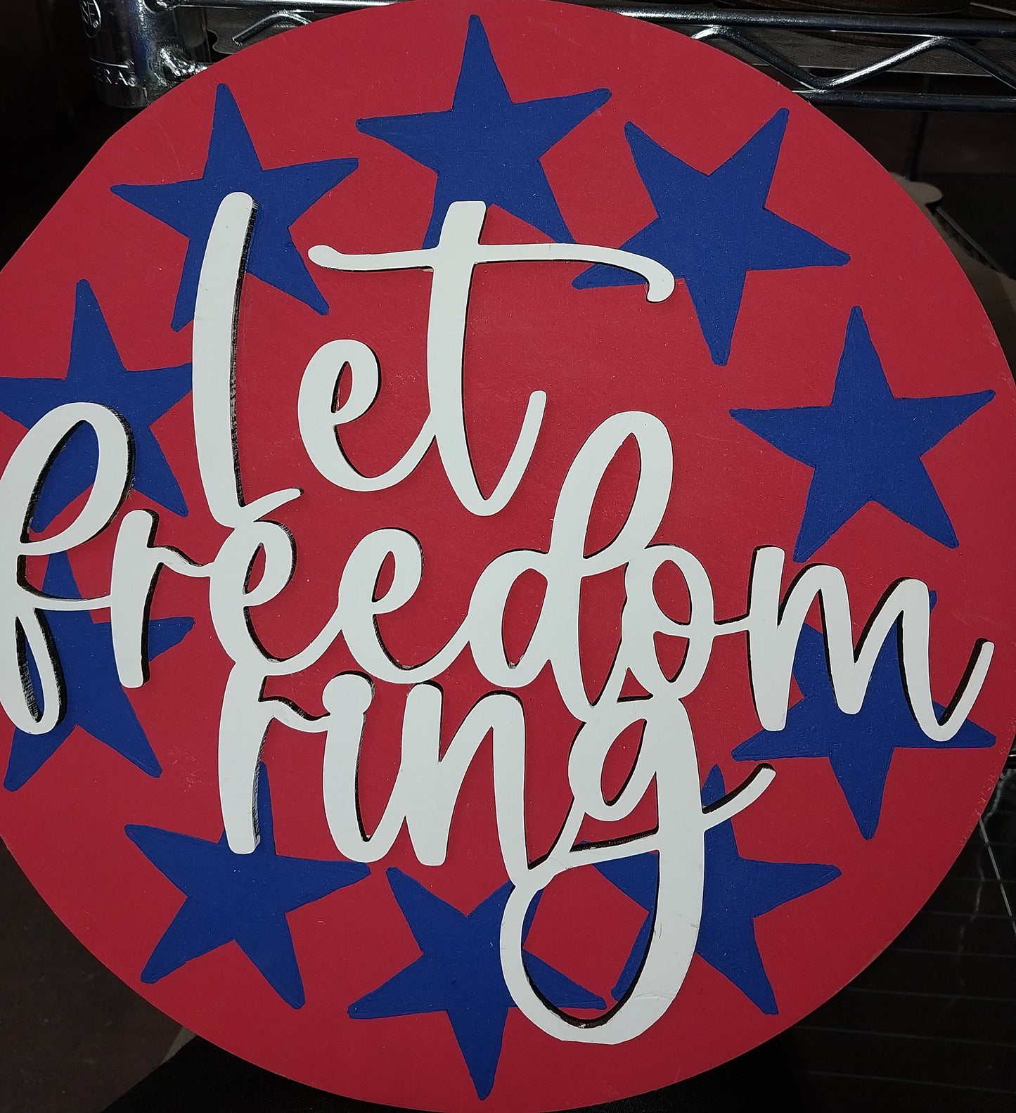 Let Freedom Ring Layered Round