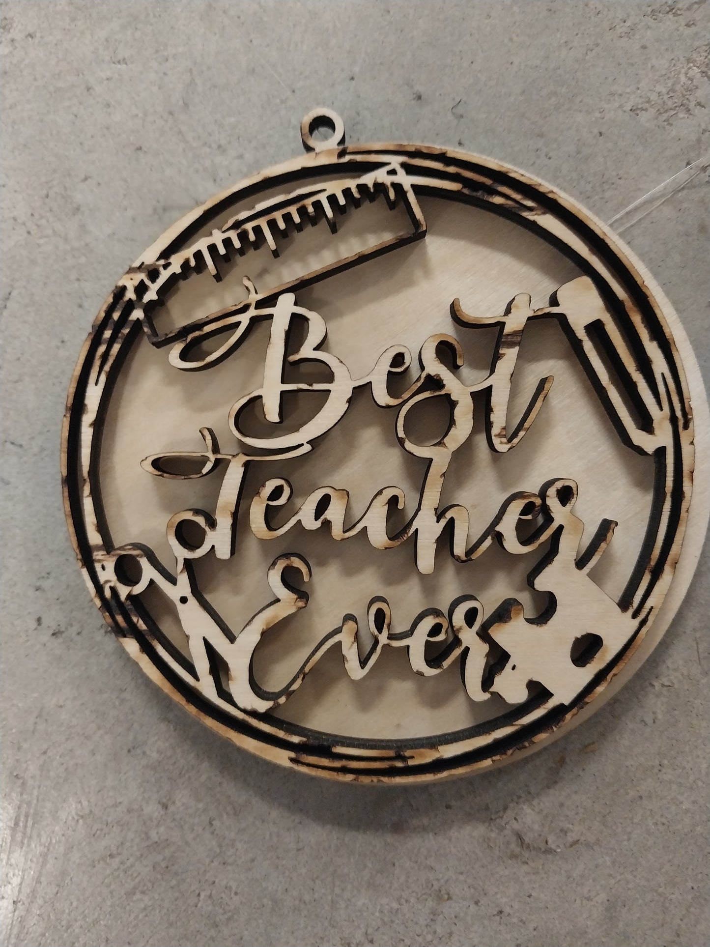 Best Teacher Ever Ornament