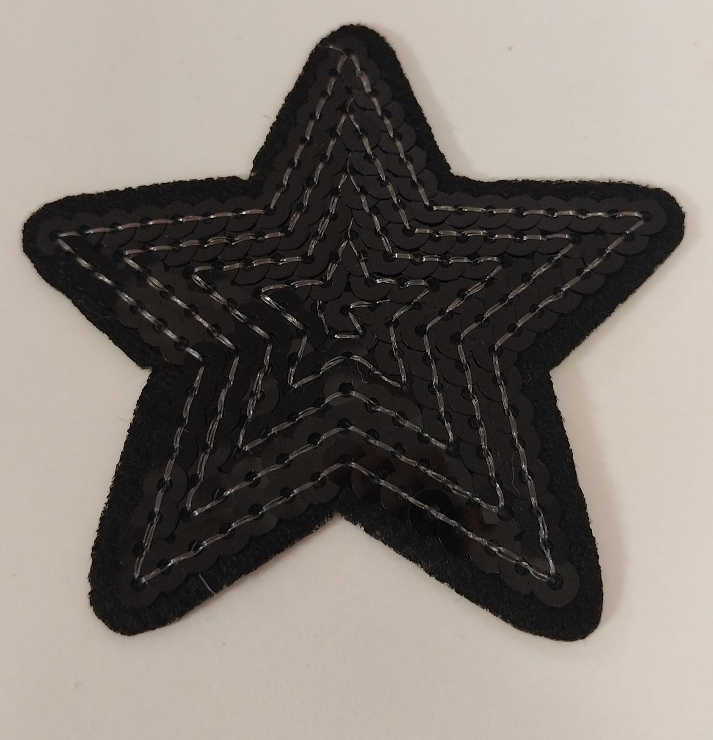 Sequin Star Hat Patch