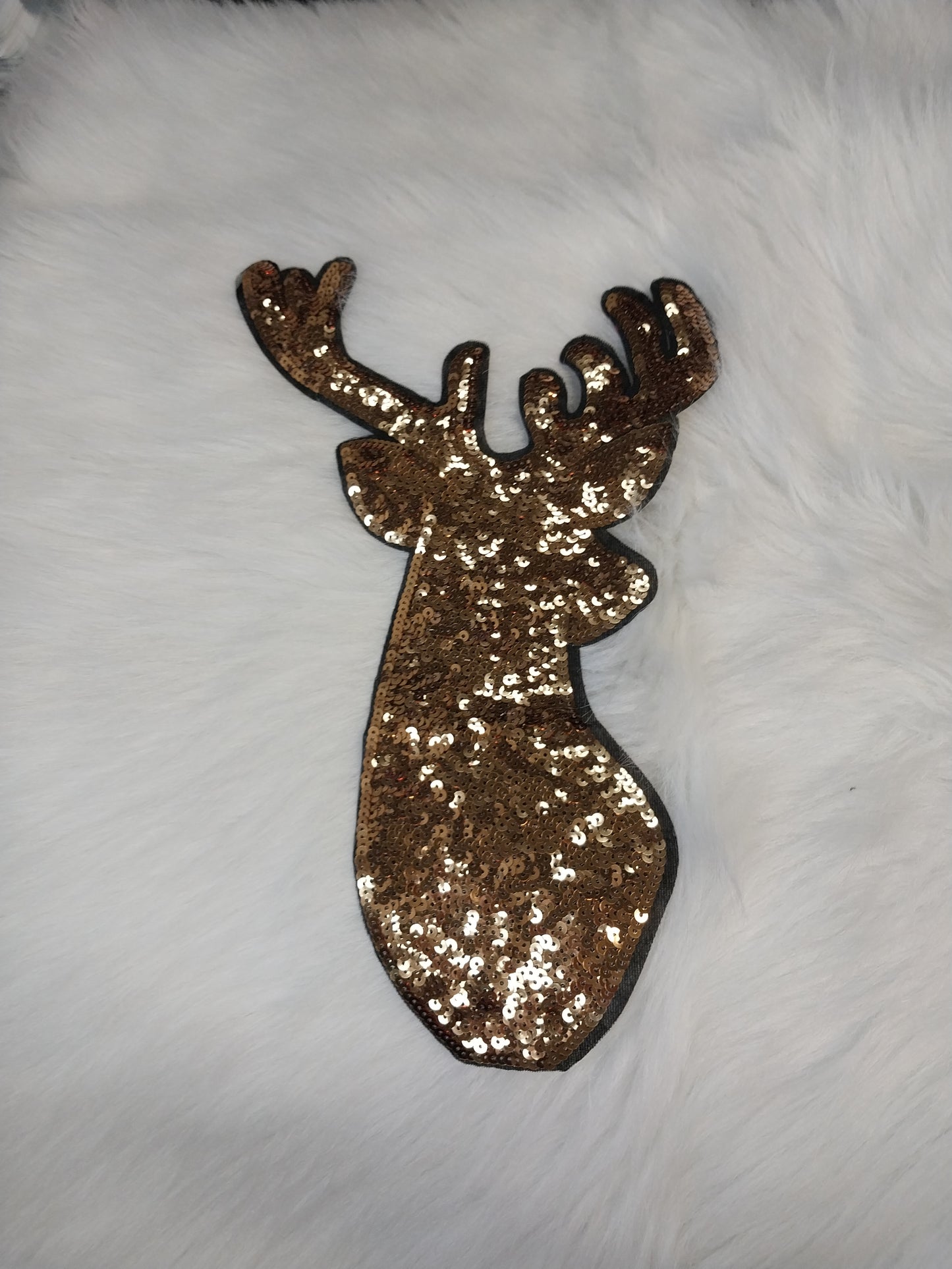 Deer Sequin Patch