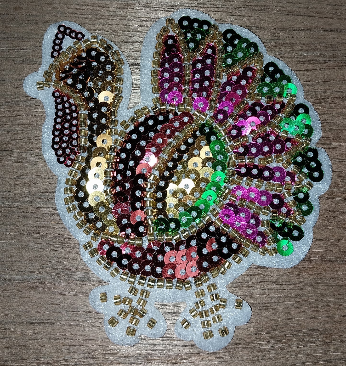 Turkey Sequin Patch