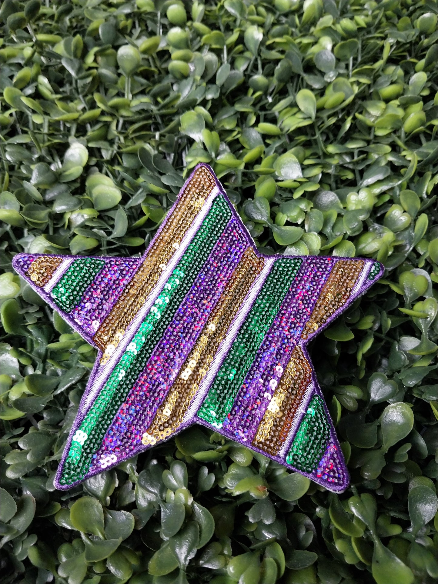 5" Star - Sequin Patch