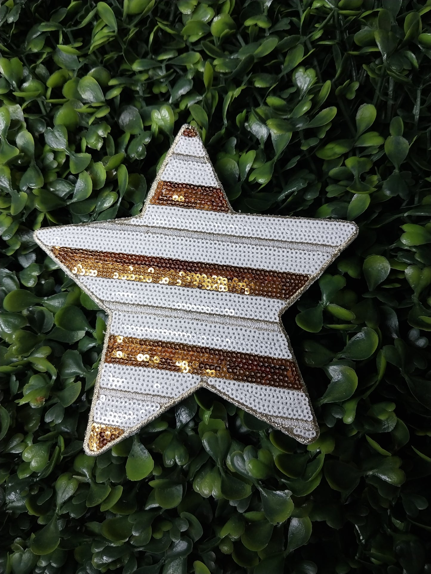 5" Star - Sequin Patch
