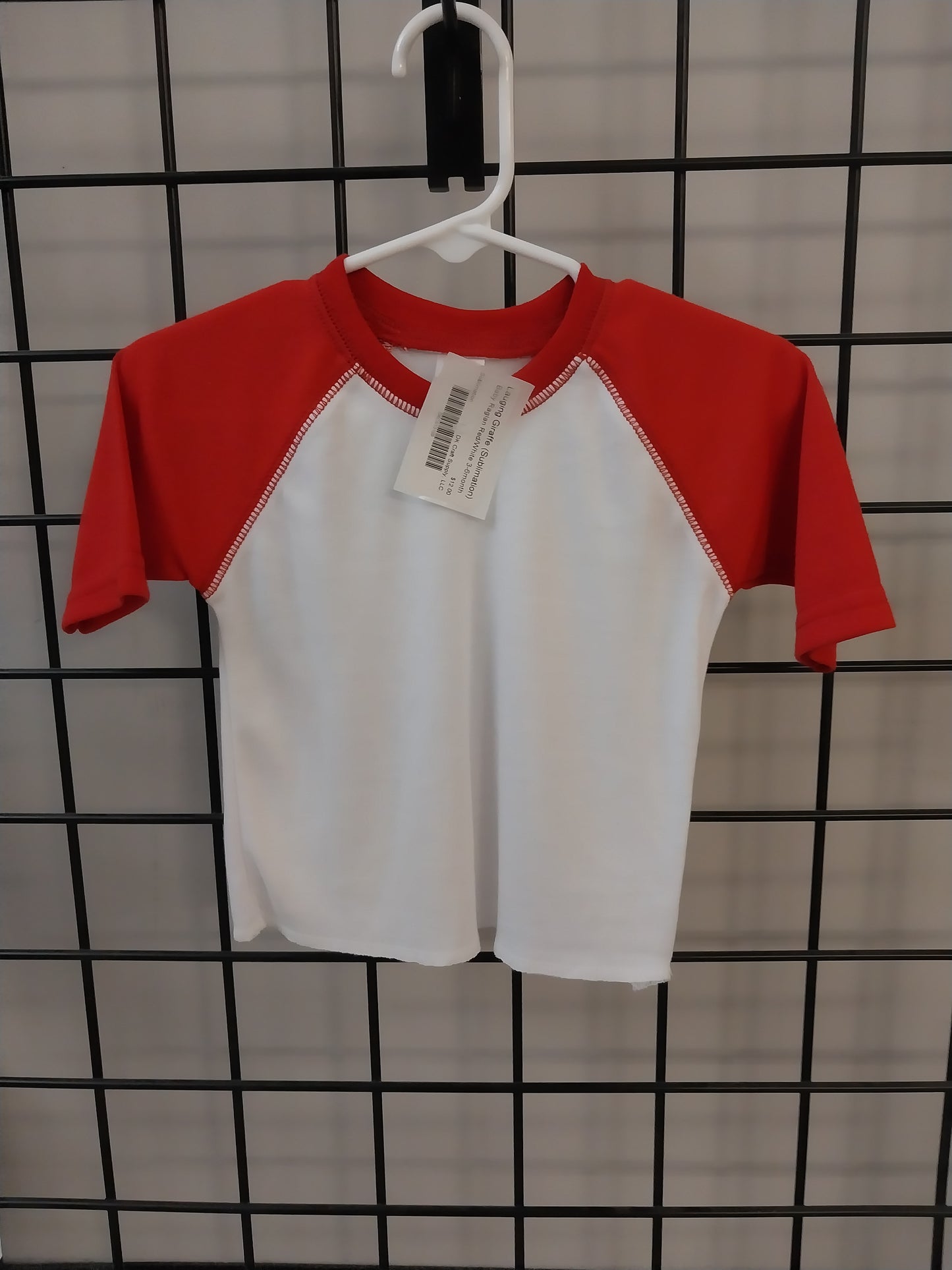 Laughing Giraffe Baby Raglan