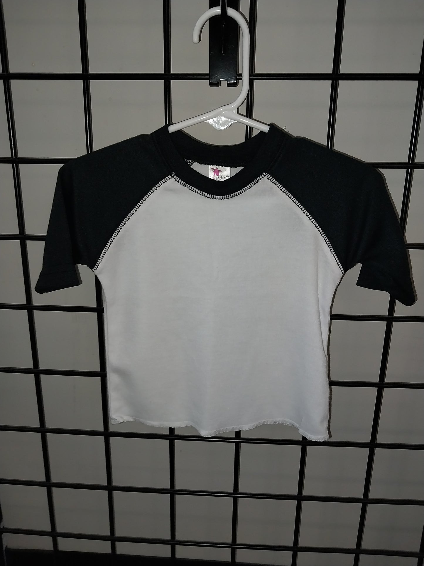 Laughing Giraffe Baby Raglan