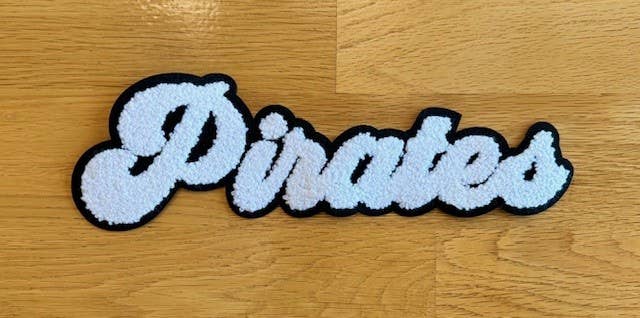 School Mascot Chenille Patches