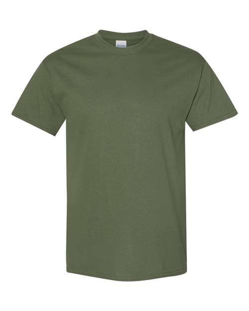 Military Green Gildan Heavy Cotton T-Shirt