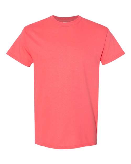 Coral Silk Gildan Heavy Cotton T-Shirt