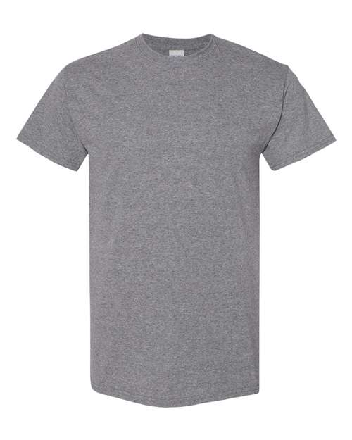 Graphite Heather Gildan Heavy Cotton T-Shirt
