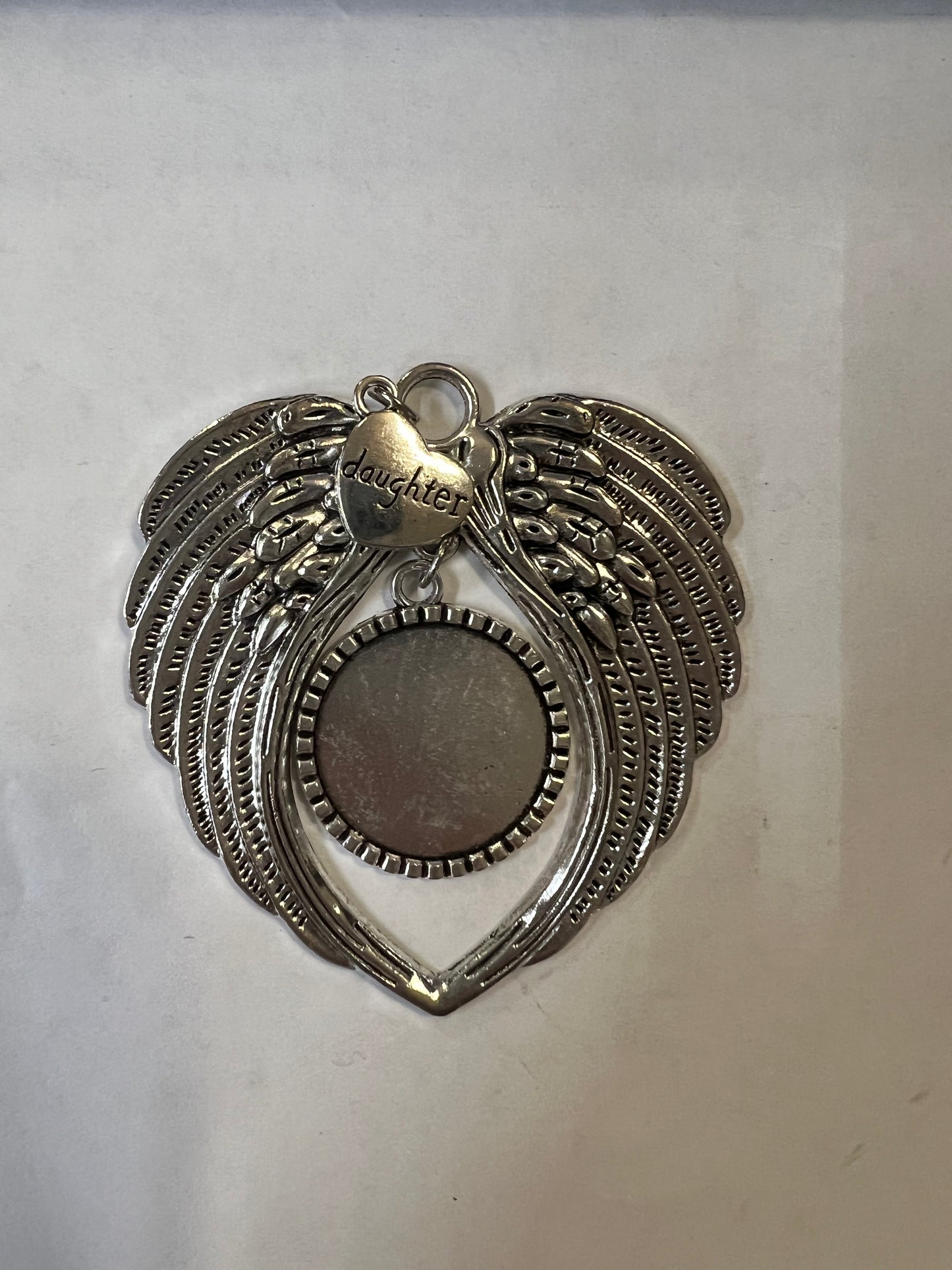 Sublimation Angel Ornament with Charm