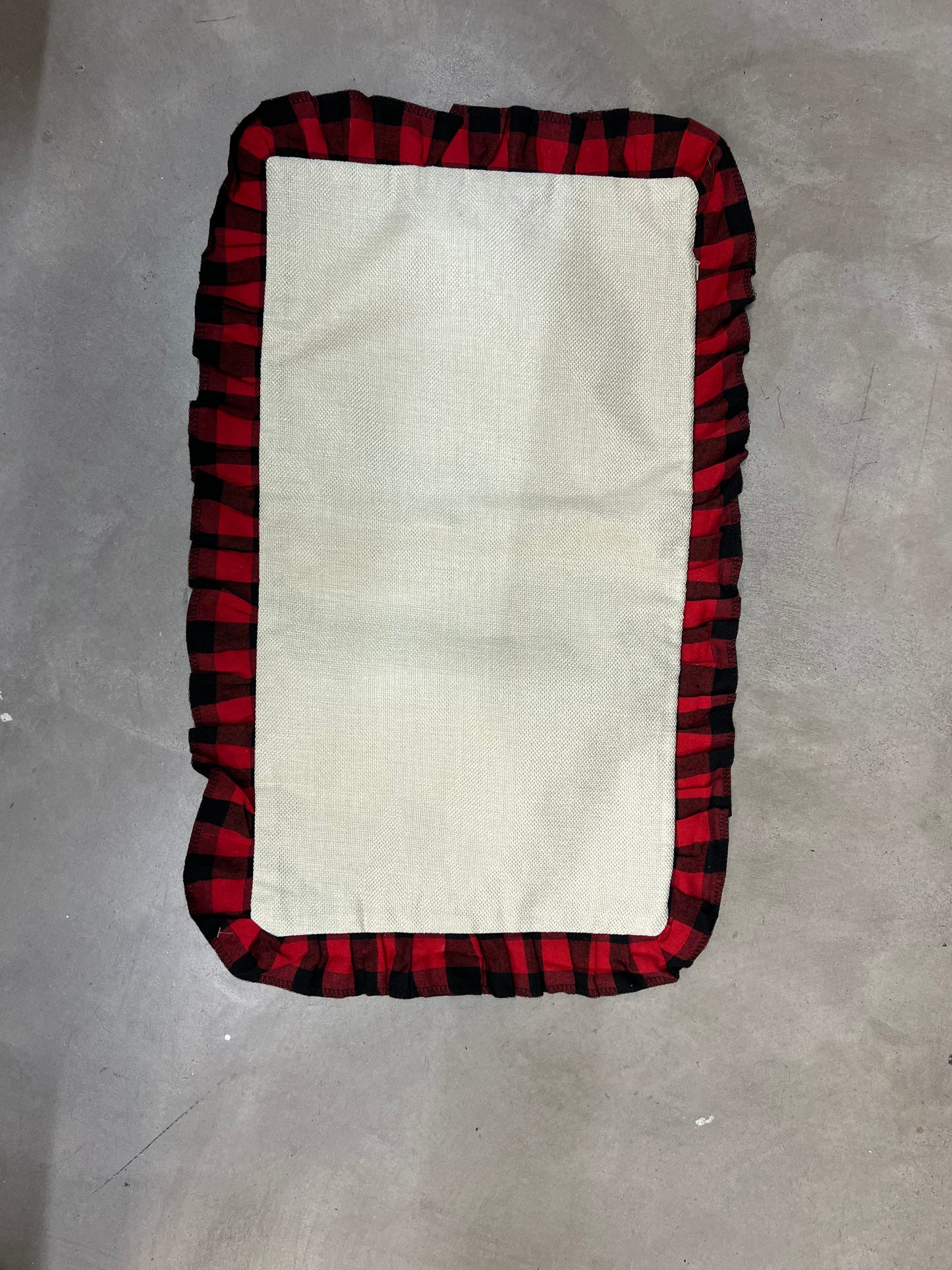 Sublimation Buffalo Plaid Long Pillow Cover