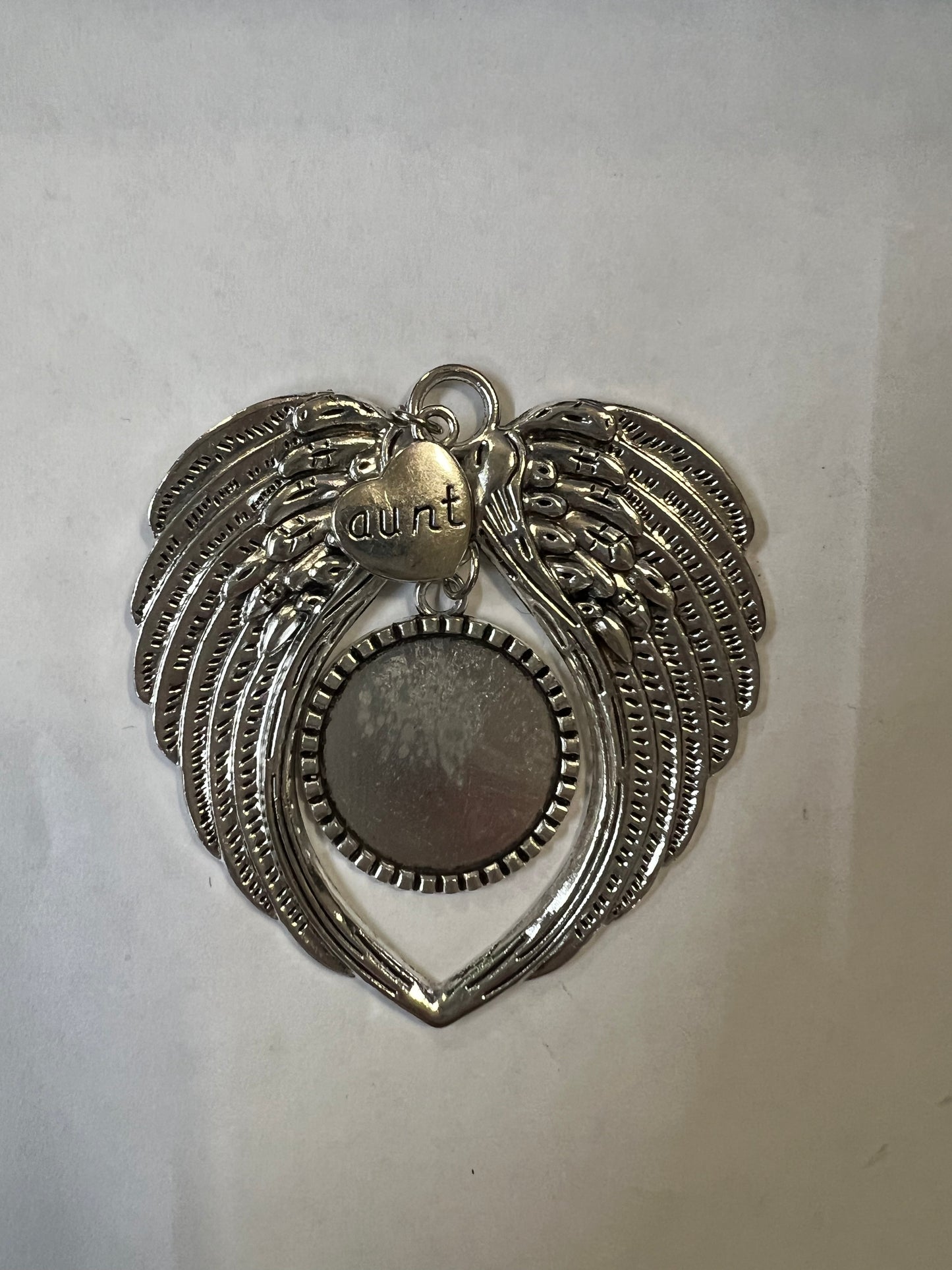 Sublimation Angel Ornament with Charm