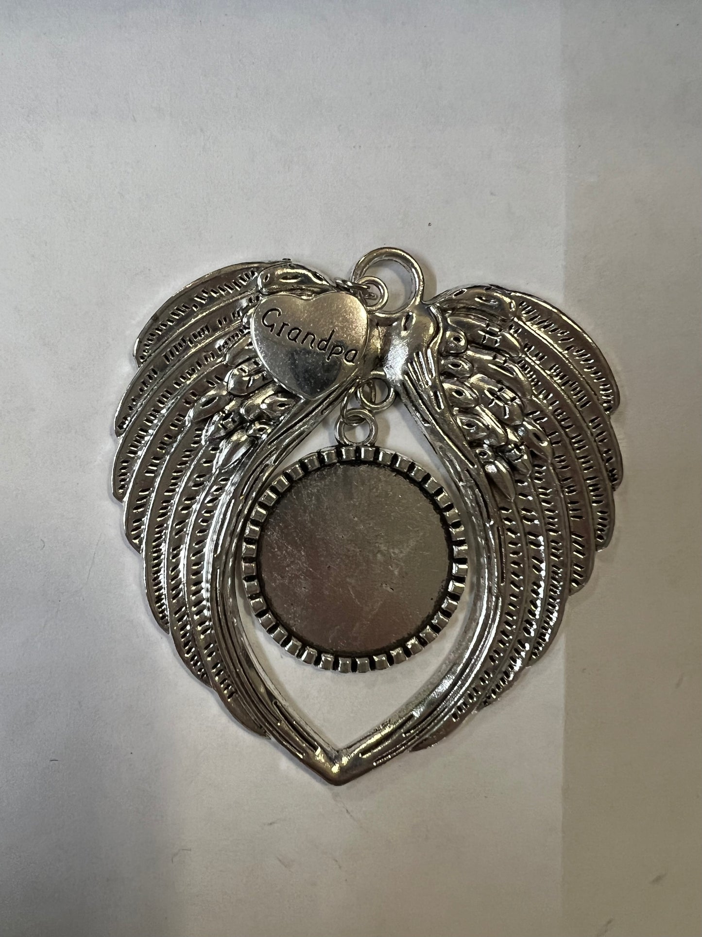 Sublimation Angel Ornament with Charm