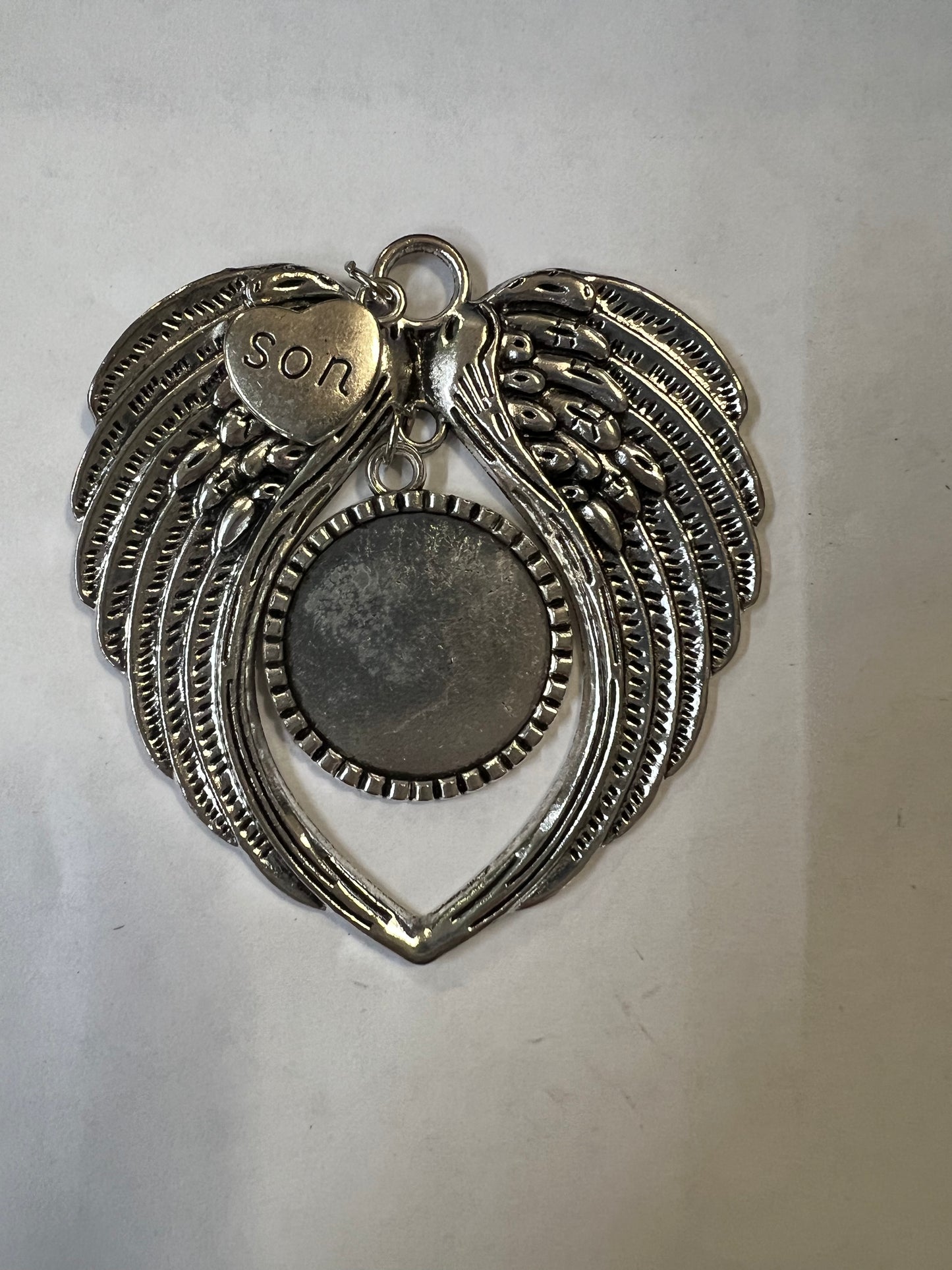 Sublimation Angel Ornament with Charm