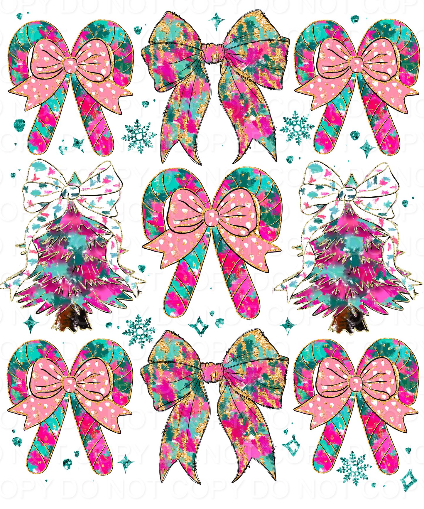 Bows Christmas Trees Candy Canes (Direct To Film)