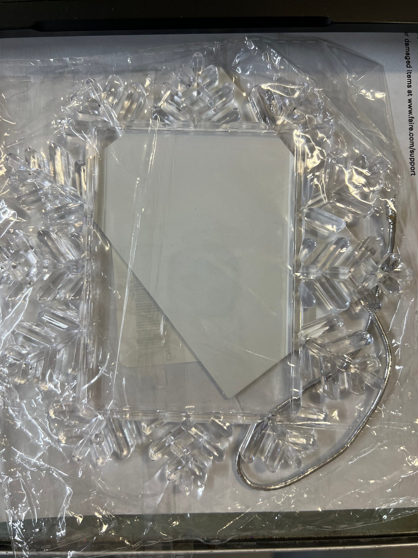 Sublimation Snowflake Ornament