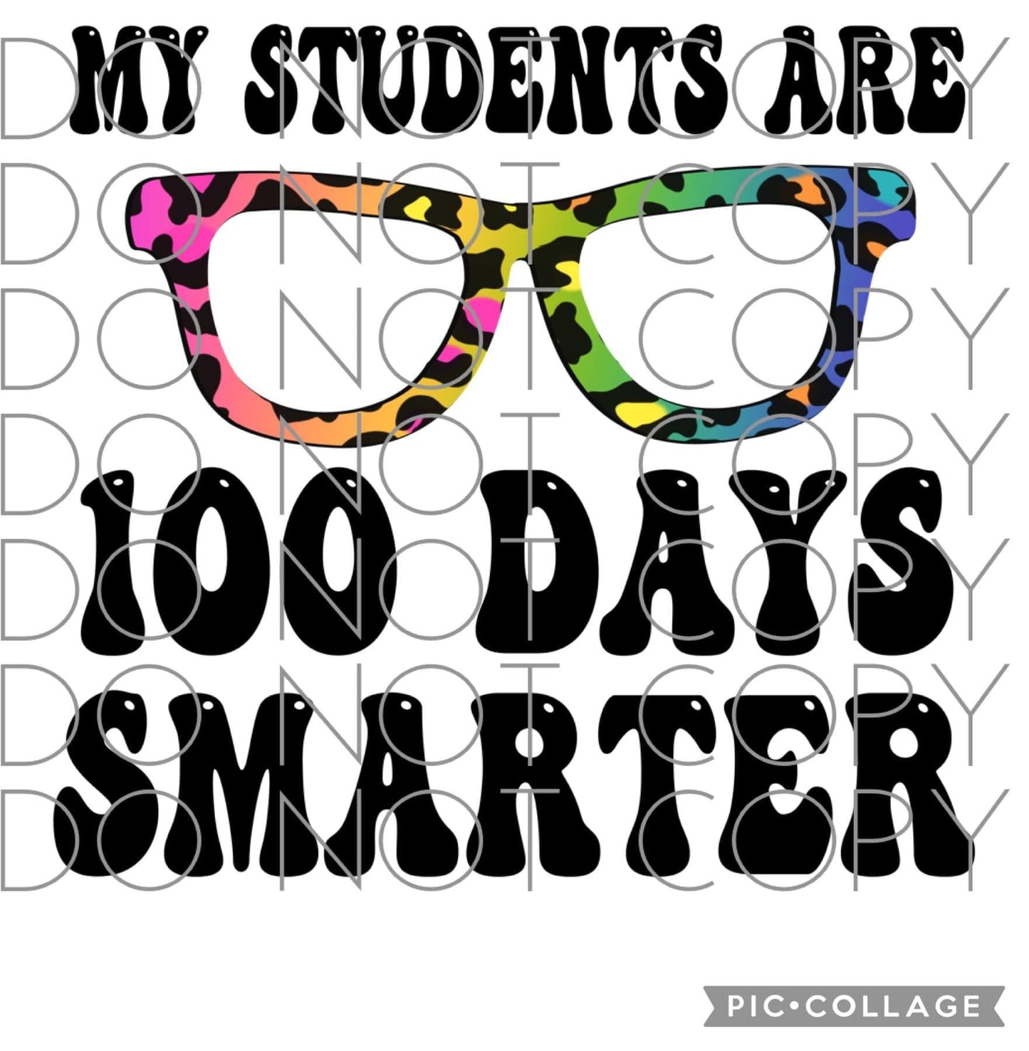 My students are 100 days smarter (Direct To Film)