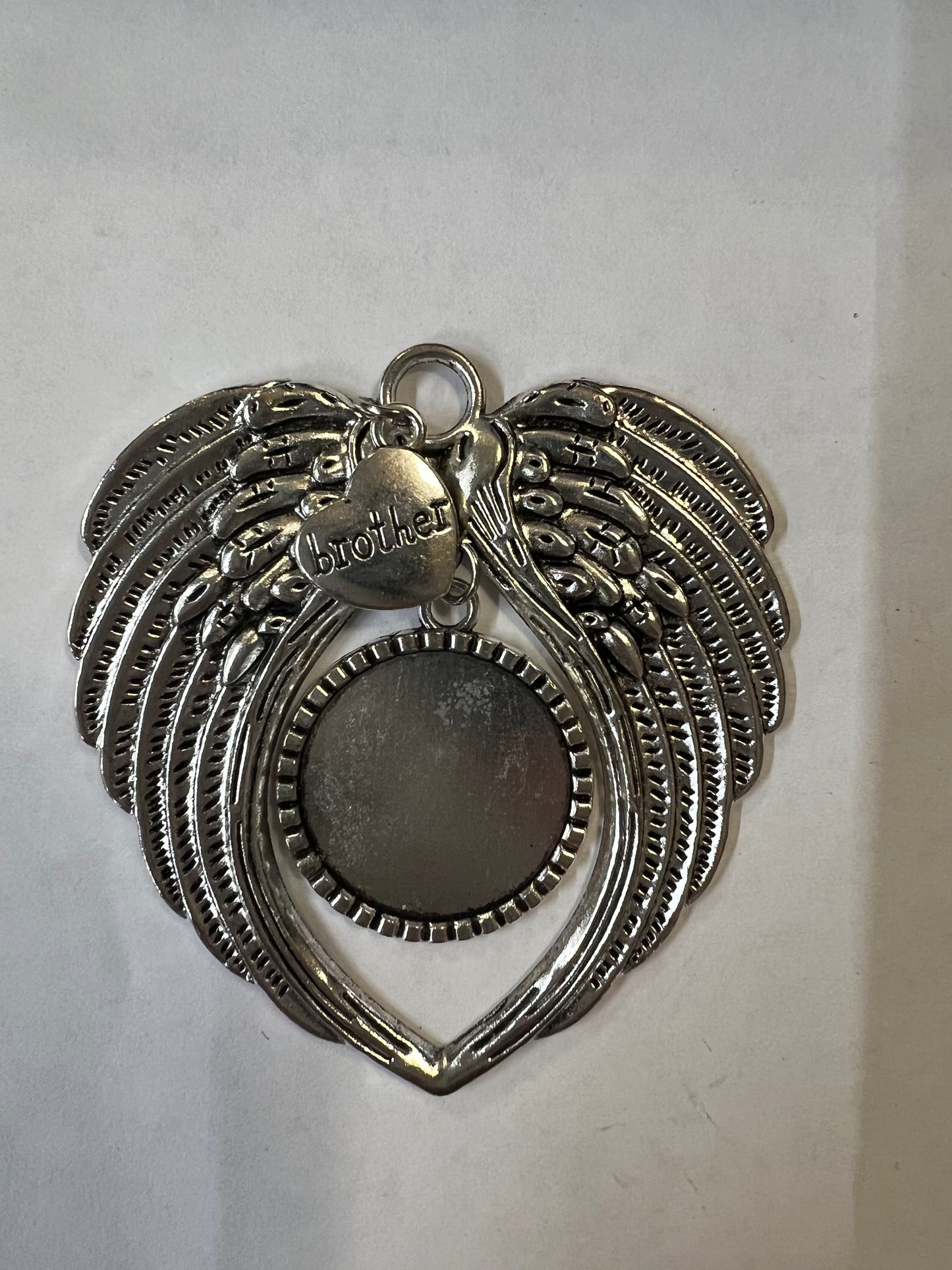 Sublimation Angel Ornament with Charm