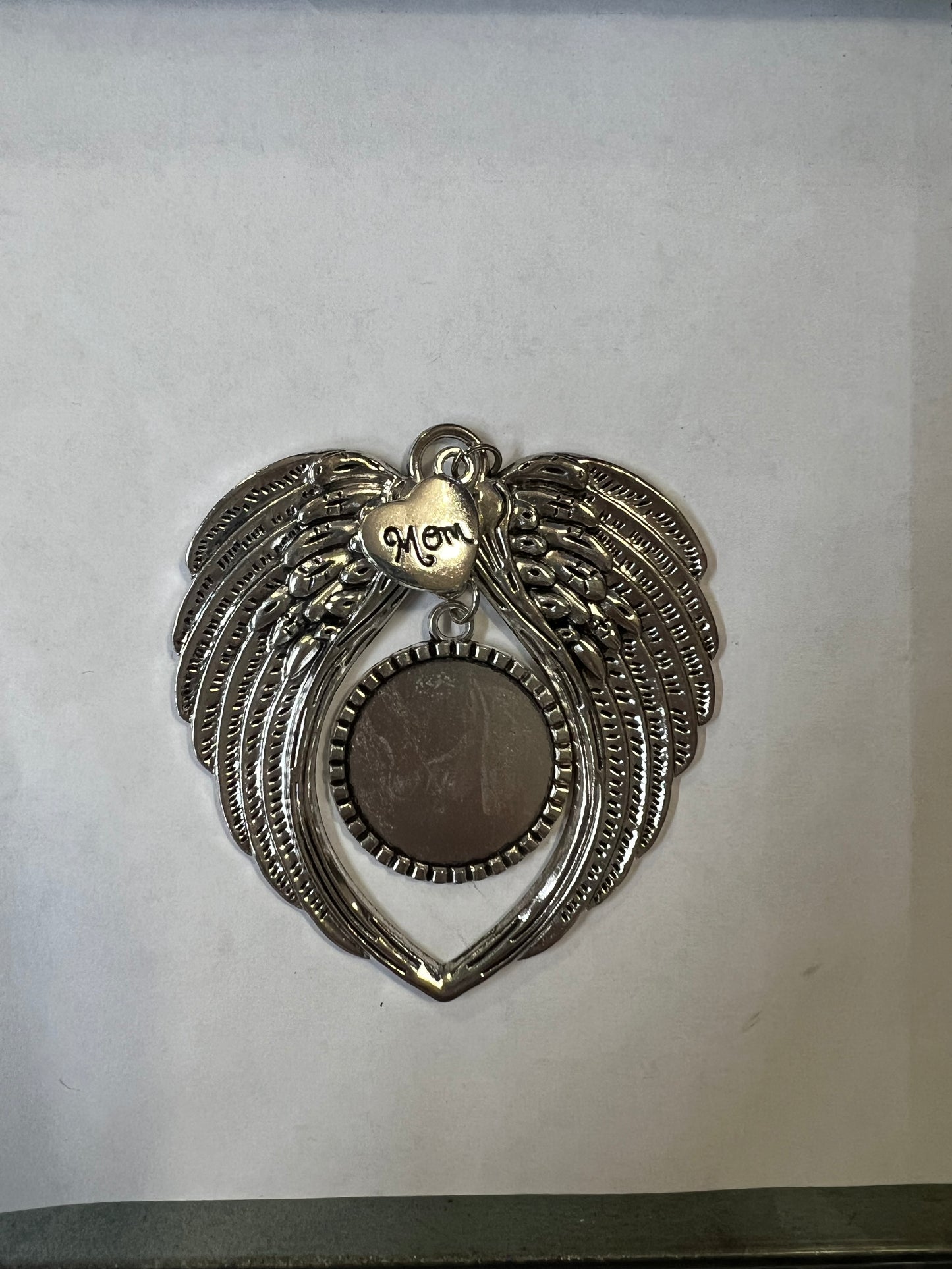 Sublimation Angel Ornament with Charm