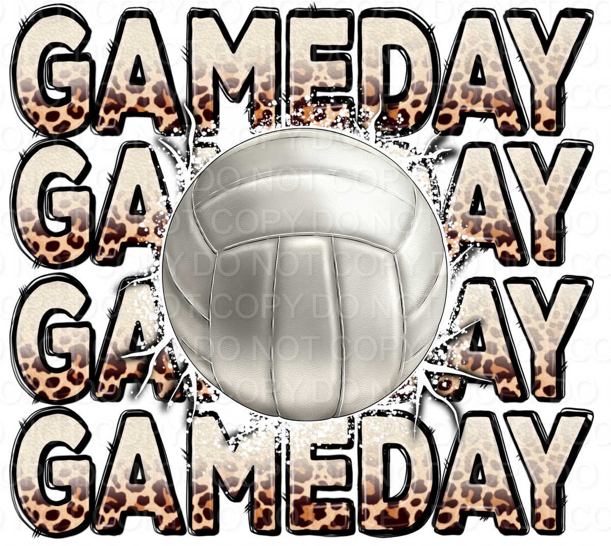 Leopard Game Day Volleyball (Direct To Film)