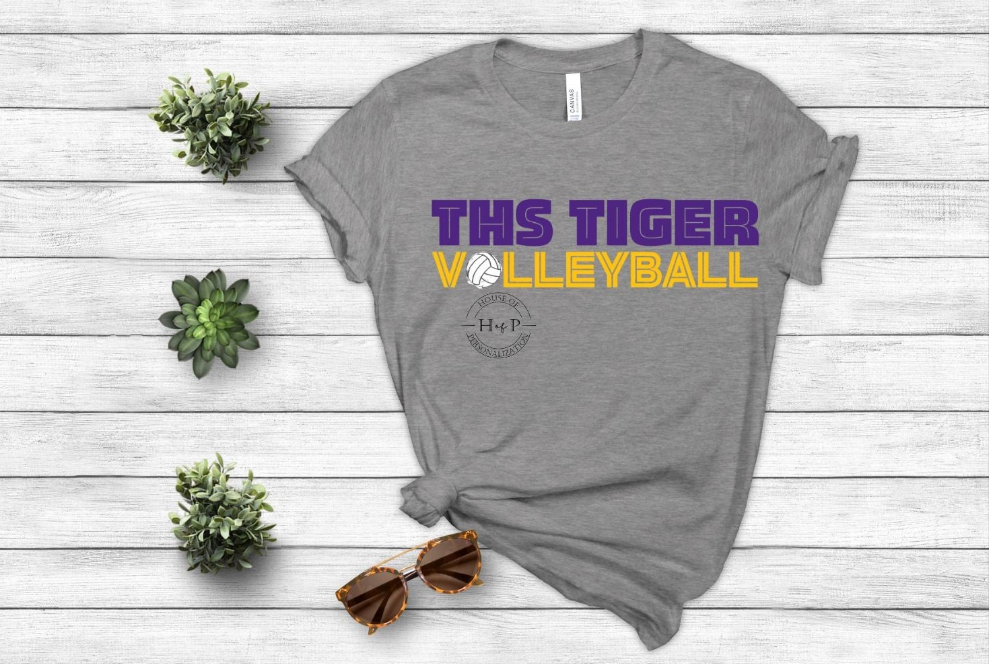 THS Tiger Volleyball DTF Transfer
