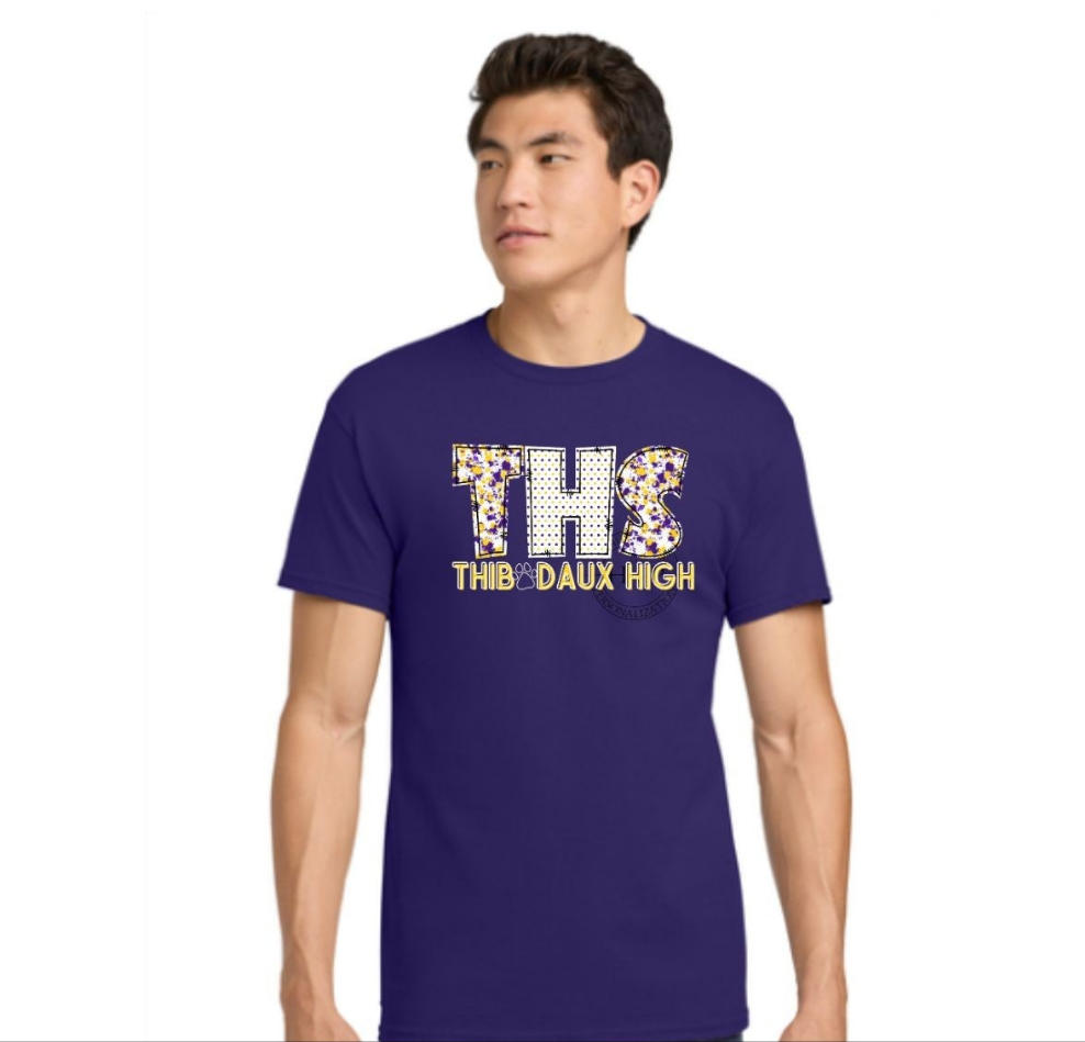 THS Doodle Thibodaux High DTF Transfer