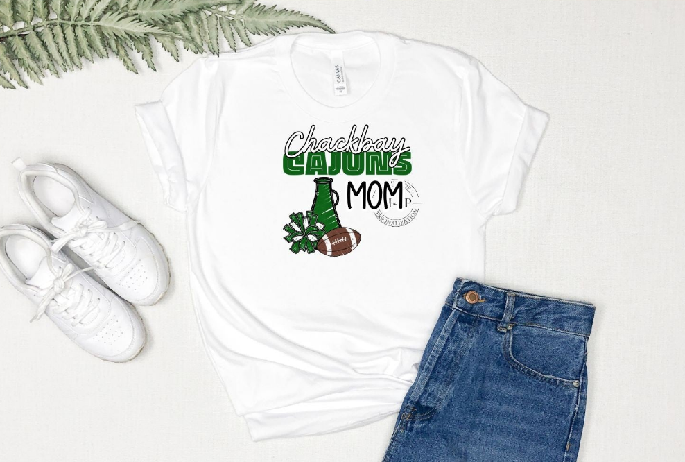 Chackbay Cajuns Mom DTF Transfer