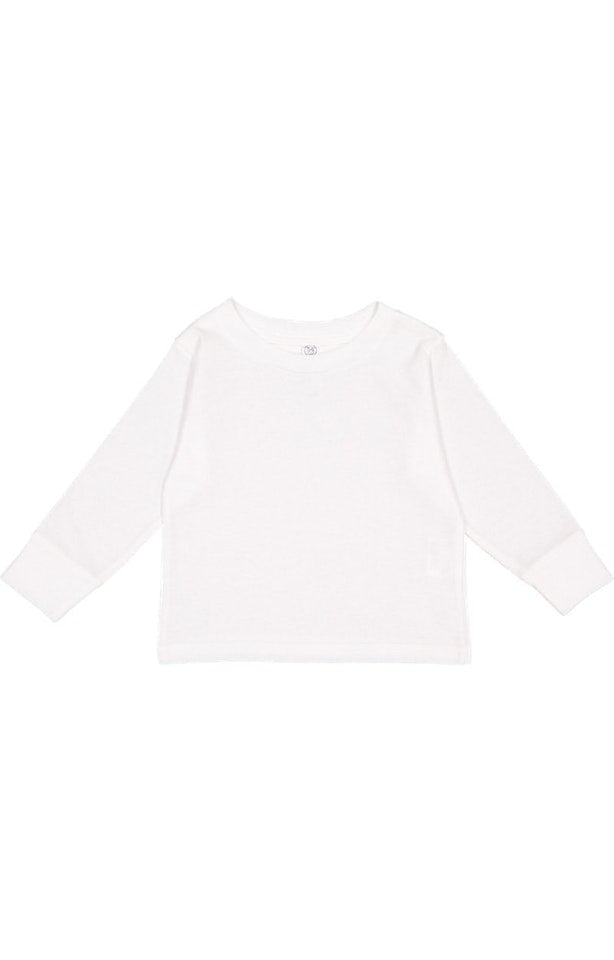 White Rabbit Skins - Toddler Cotton Jersey Long Sleeve Tee - 3311