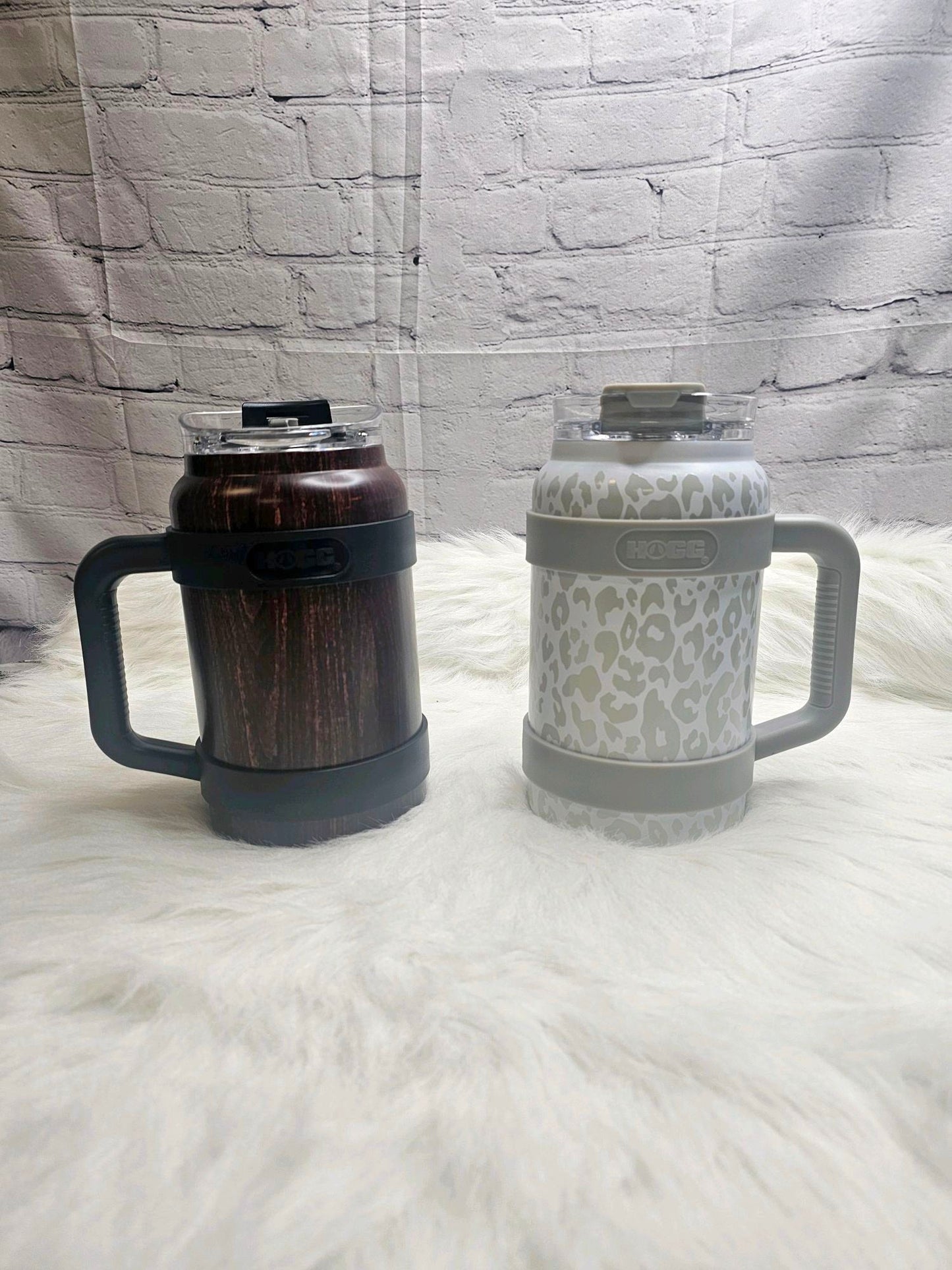 40oz & 50oz Stainless Mug w/Handle