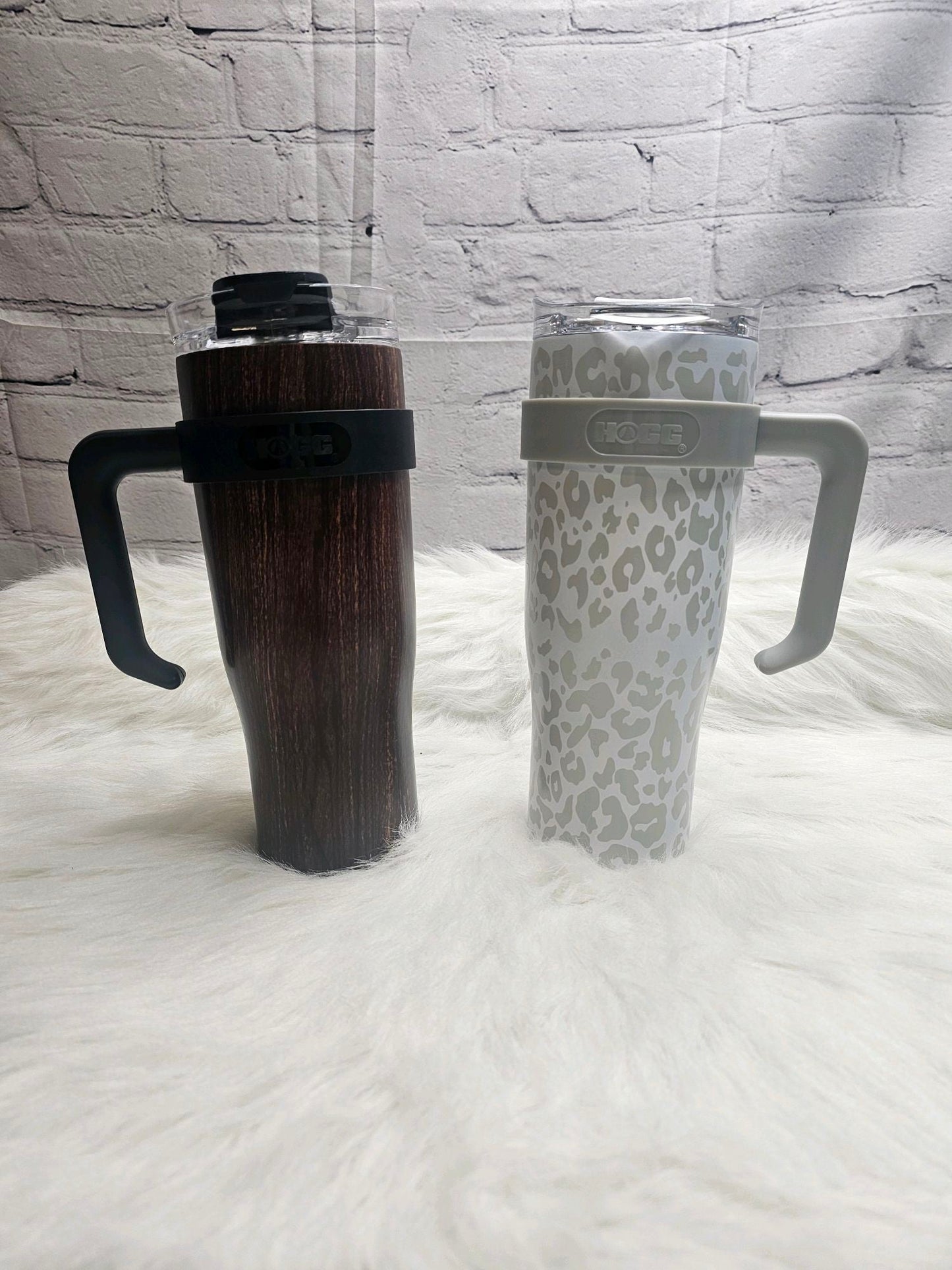 40oz & 50oz Stainless Mug w/Handle