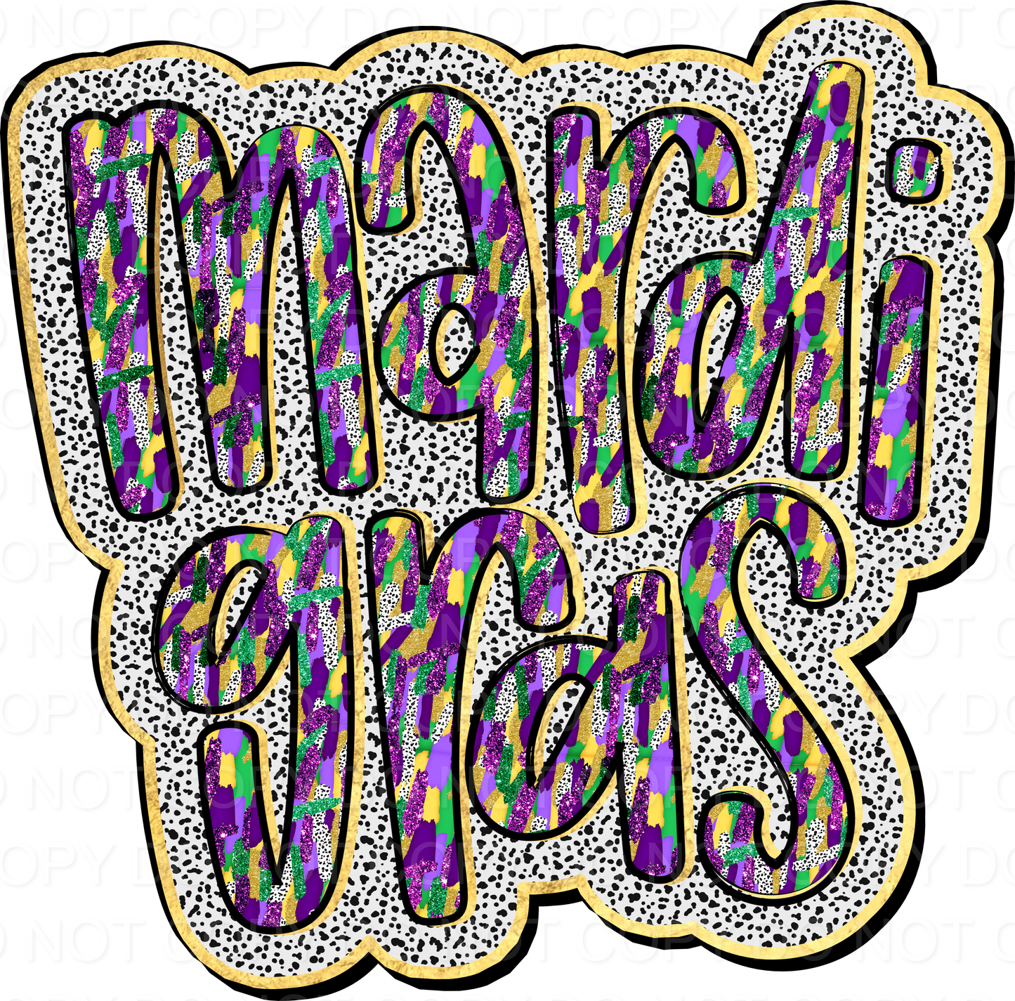 Mardi Gras BSD - GS (Direct To Film)