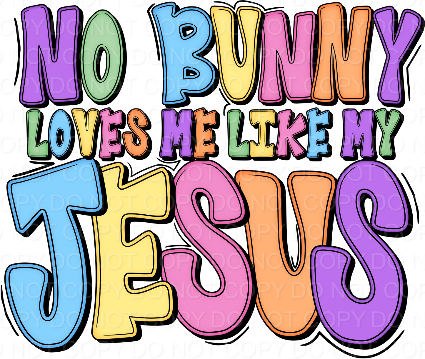 No Bunny Loves Me Like My Jesus (Direct To Film)