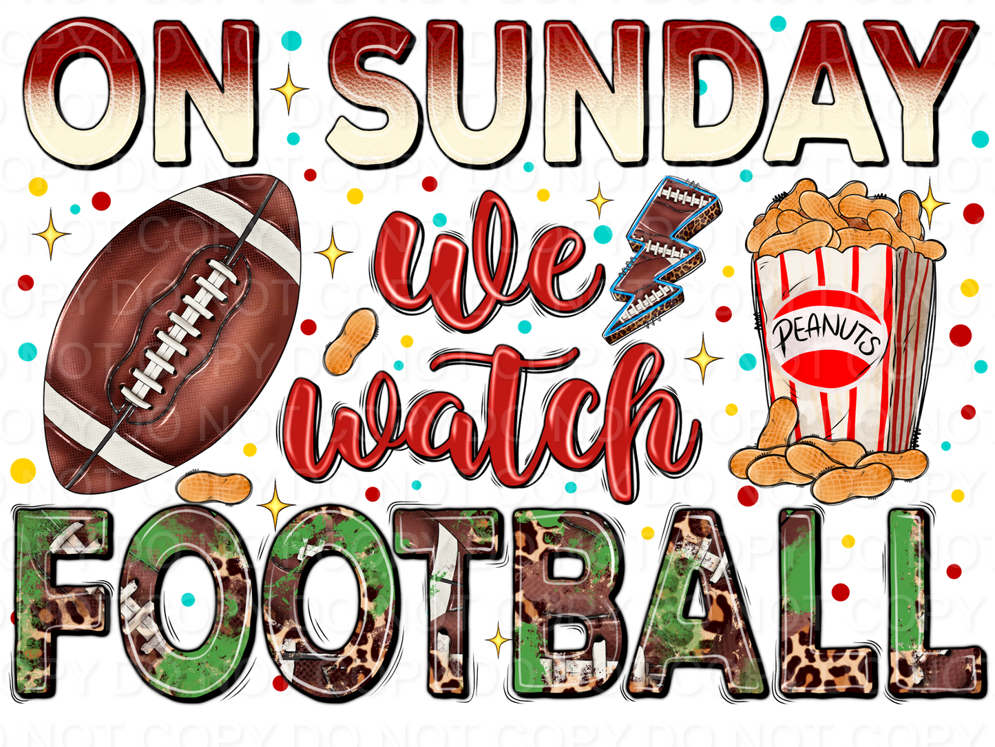 On Sunday We Watch Football (Direct To Film)