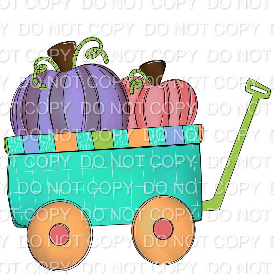 Pumpkin Wagon purple and pink (Direct To Film)