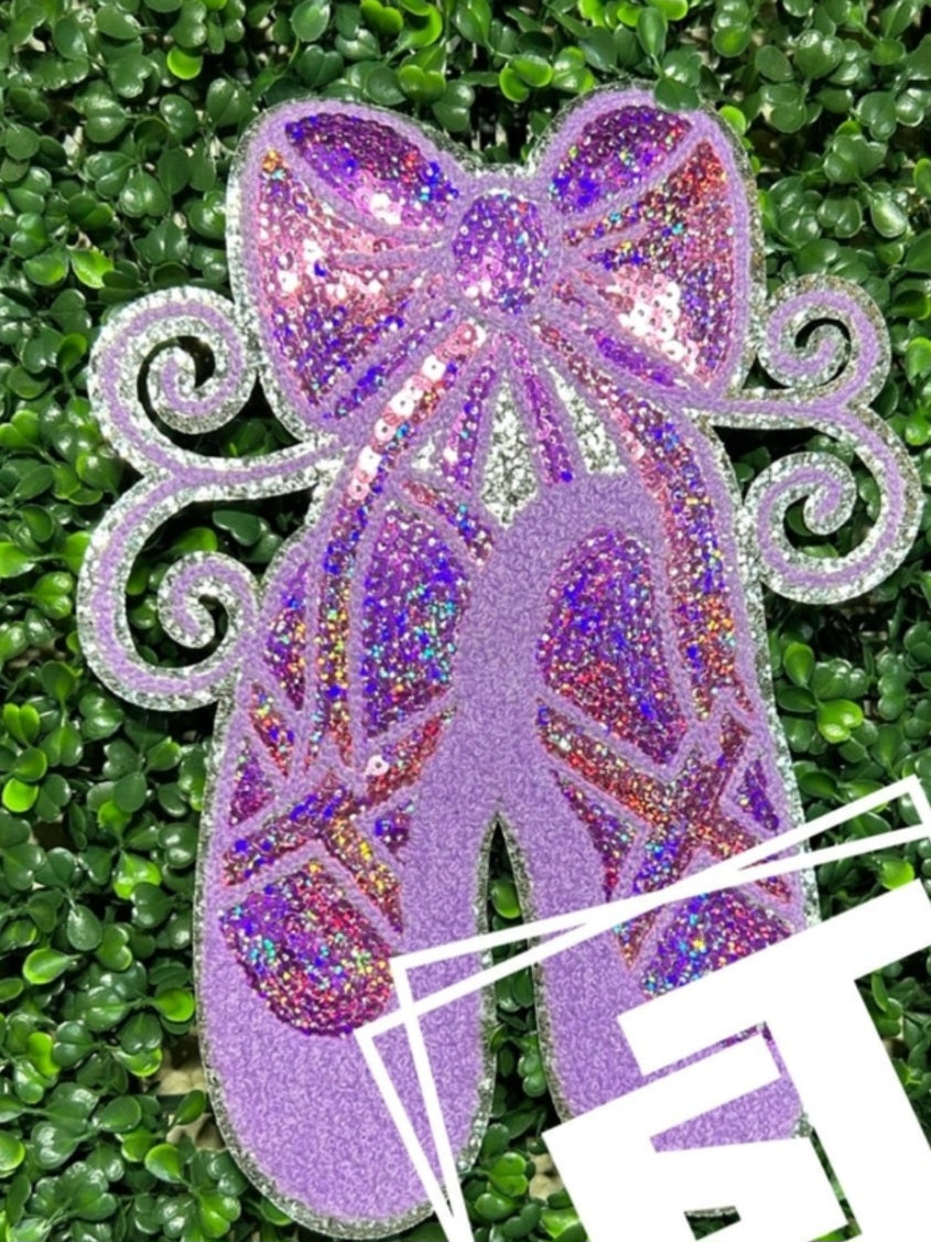 Ballet Chenille/Sequin Patch