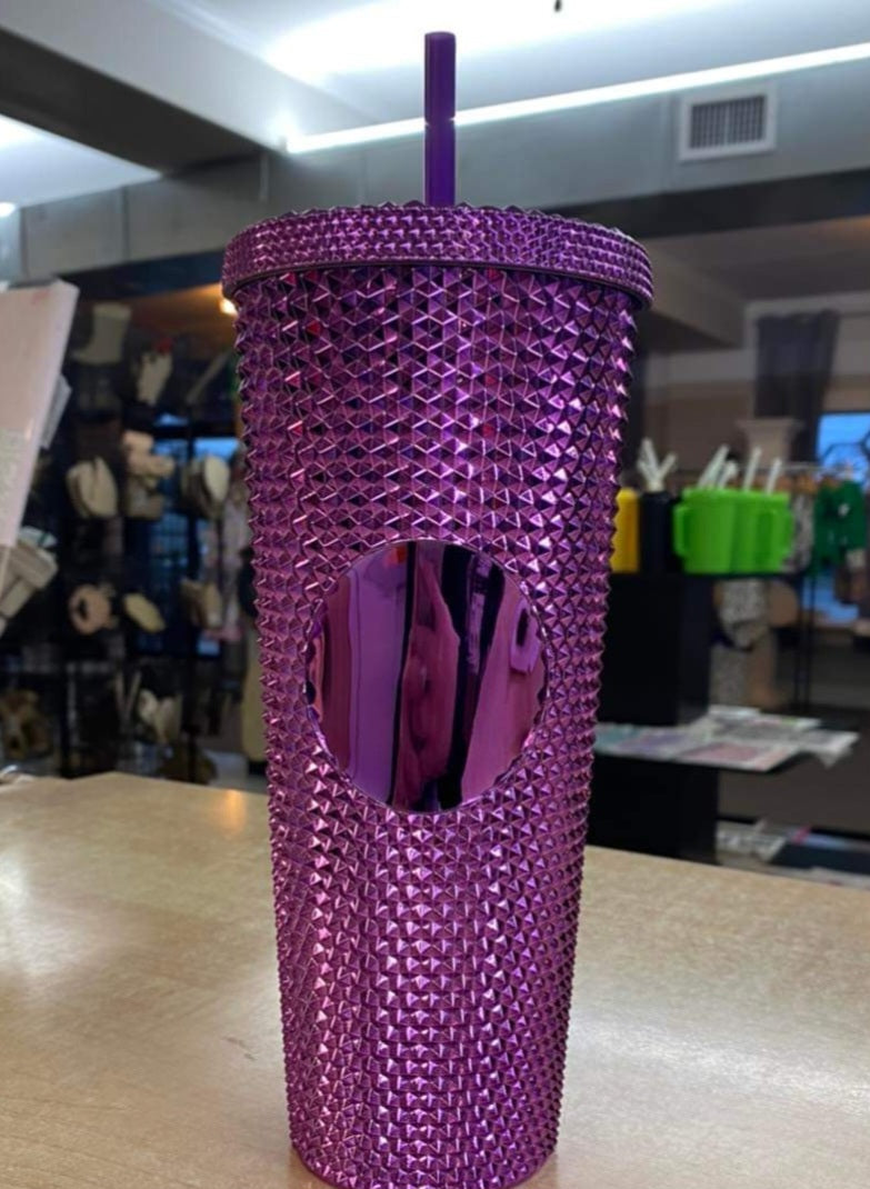 24oz Matte Arcylic Studded Tumblers