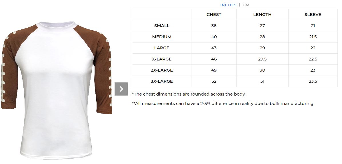 Football Lace Printed Sleeve Raglan Black Belly