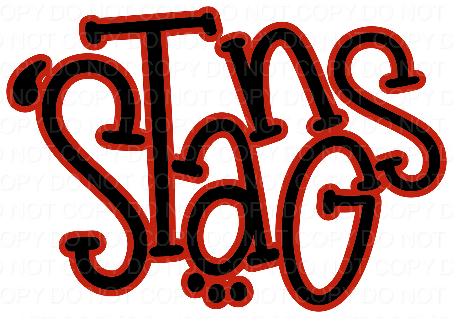 STANGS GS DOTS STANGS(Direct To Film)