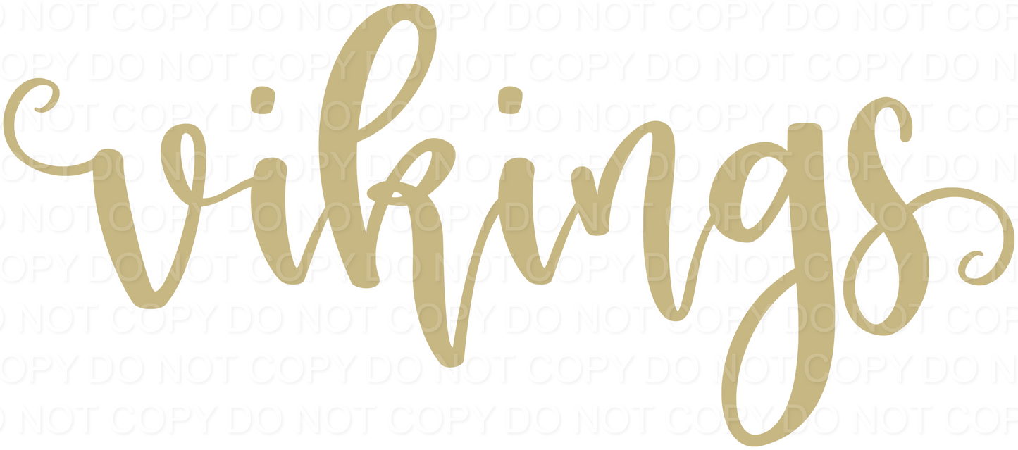 VIKINGS GOLD SCRIPT) (Direct To Film)